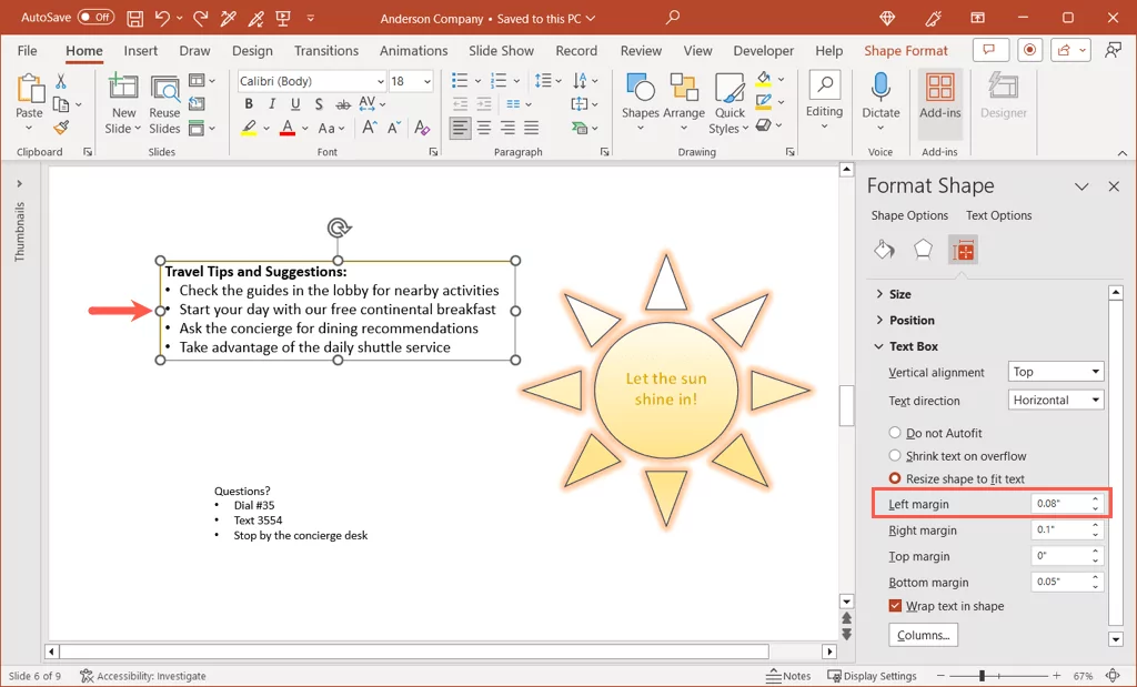 cách thay đổi-slide-and-text-margins-in-powerpoint-9-nén - Help Desk Geek Cách thay đổi lề slide và văn bản trong PowerPoint hình 10