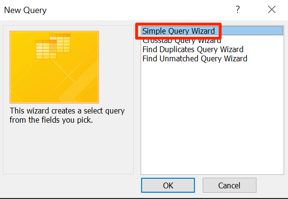 truy vấn đơn giản - Help Desk Geek Cách xây dựng cơ sở dữ liệu với Microsoft Access hình 15