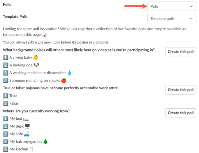 cách tạo và sử dụng polls-in-slack-1-nén - Mẹo công nghệ trực tuyến Tạo một cuộc thăm dò ý kiến của Slack với hình ảnh cuộc thăm dò ý kiến đơn giản