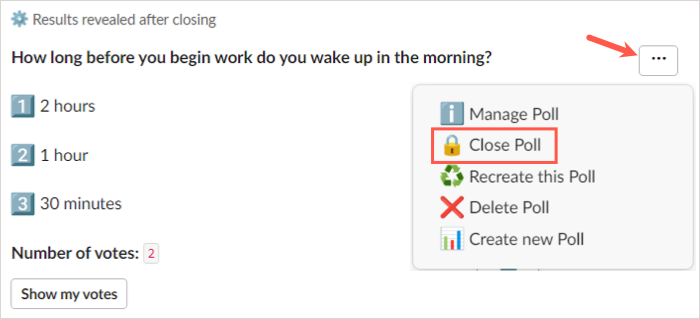 cách tạo và sử dụng polls-in-slack-10-nén - Mẹo công nghệ trực tuyến Tạo một cuộc thăm dò ý kiến của Slack với hình ảnh cuộc thăm dò ý kiến đơn giản 10