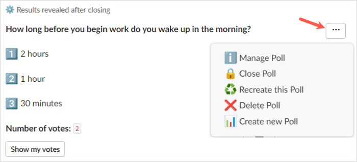 cách tạo và sử dụng polls-in-slack-14-nén - Mẹo công nghệ trực tuyến Tạo một Slack Poll với hình ảnh Poll đơn giản 14