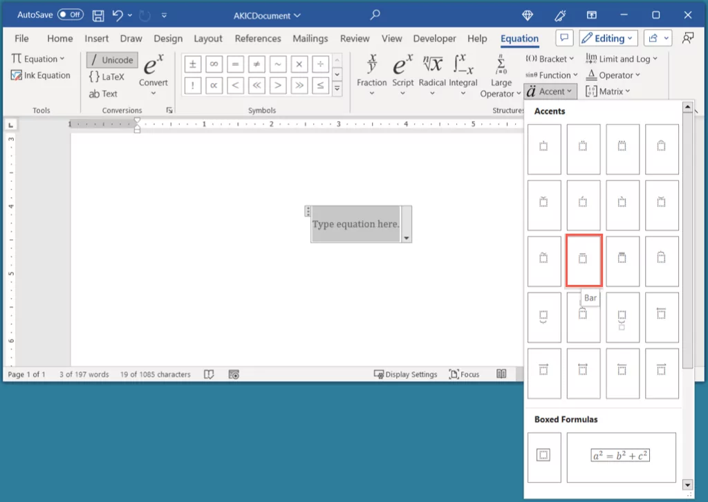 cách gõ-x-bar-biểu tượng-in-microsoft-word-11-nén - Help Desk Geek Cách gõ biểu tượng X-Bar trong Microsoft Word hình 11