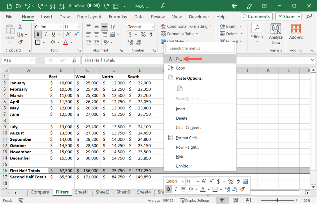cách di chuyển hàng trong microsoft-excel-9-nén - Bộ phận trợ giúp Cách di chuyển hàng trong Microsoft Excel hình 10