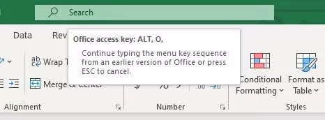 Excel-Legacy-Message-1 - Bộ phận trợ giúp Sử dụng bàn phím để thay đổi chiều cao hàng và chiều rộng cột trong Excel ảnh 11