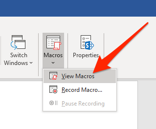 chế độ xem macro - Help Desk Geek Xem tài liệu Word ở Chế độ toàn màn hình ảnh 13