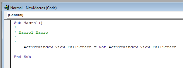 macro-code - Bộ phận trợ giúp Geek Xem tài liệu Word ở Chế độ toàn màn hình hình ảnh 15