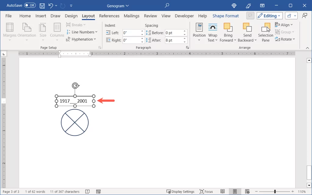 cách tạo một genogram-in-microsoft-word-13-nén - Help Desk Geek Cách tạo Genogram trong Microsoft Word ảnh 13