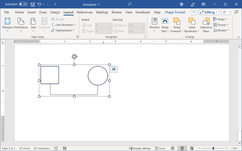 cách tạo một genogram-in-microsoft-word-17-nén - Help Desk Geek Cách tạo Genogram trong Microsoft Word ảnh 17