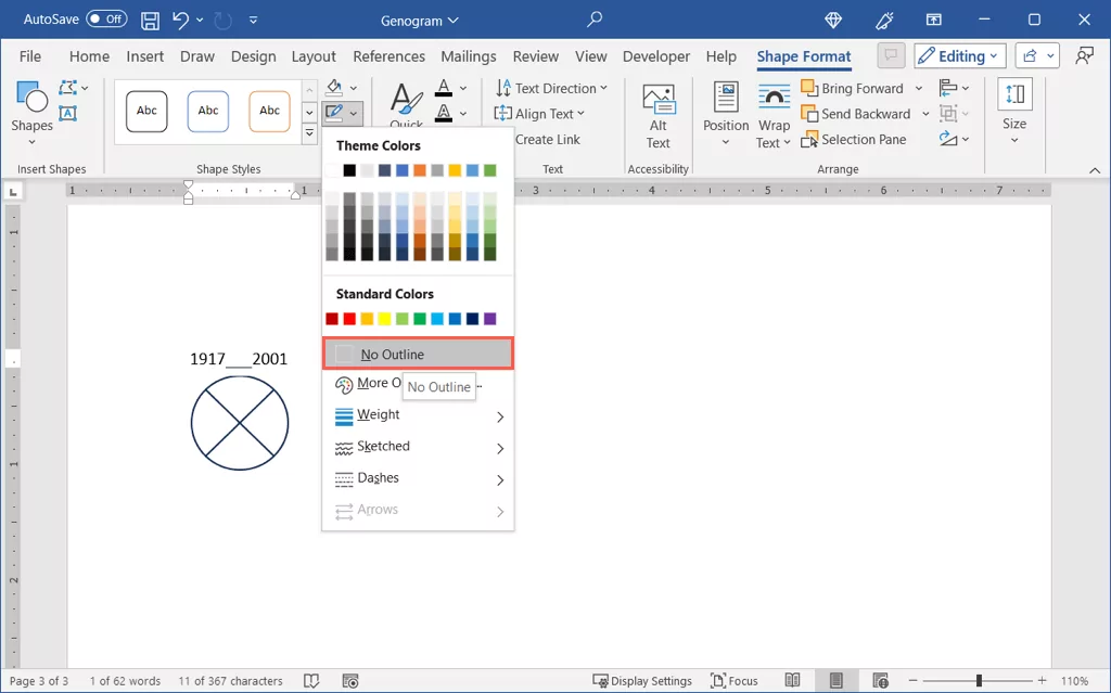 cách tạo một genogram-in-microsoft-word-14-nén - Help Desk Geek Cách tạo Genogram trong Microsoft Word ảnh 14