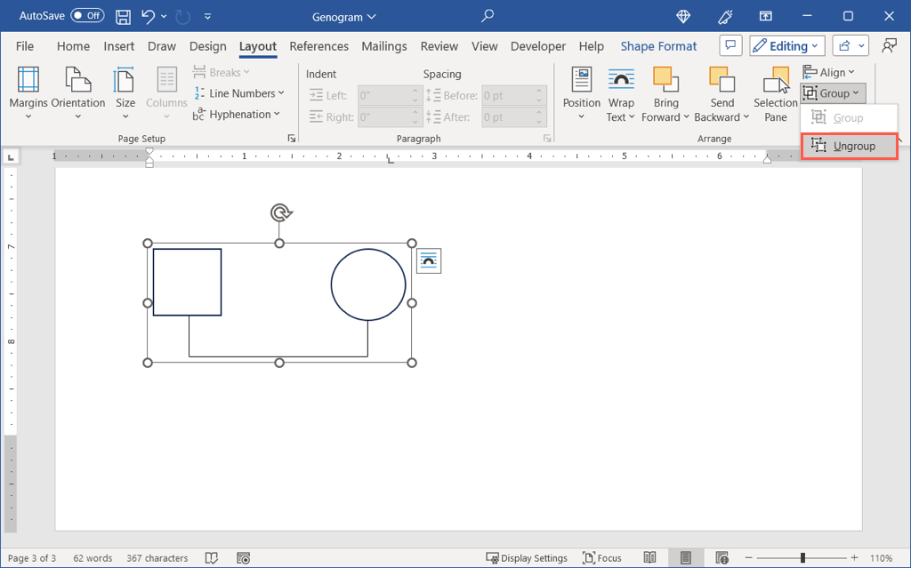 cách tạo một genogram-in-microsoft-word-20-nén - Help Desk Geek Cách tạo Genogram trong Microsoft Word ảnh 20