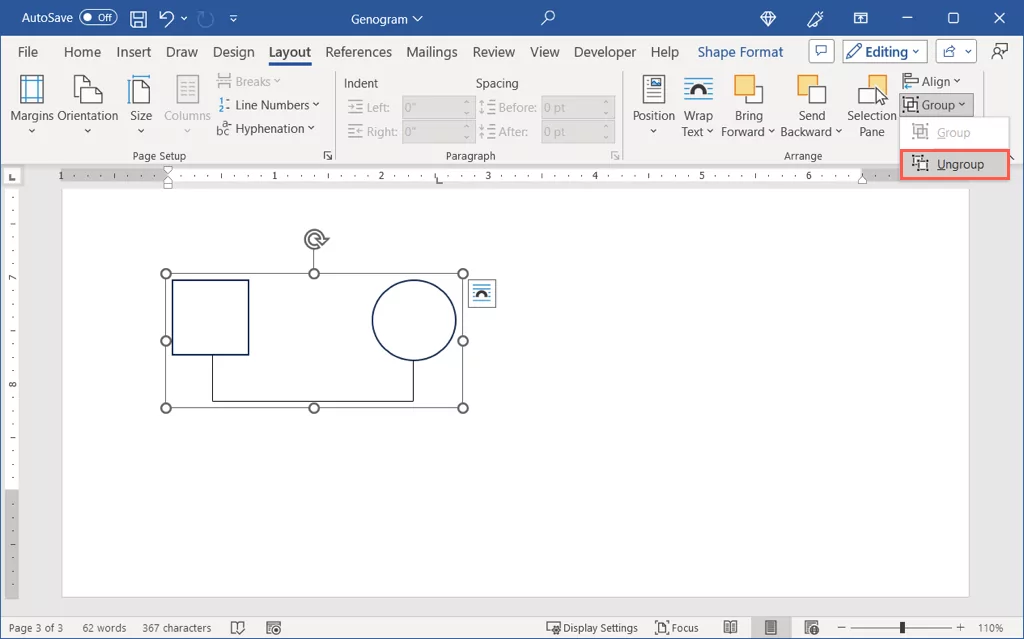 cách tạo một genogram-in-microsoft-word-20-nén - Help Desk Geek Cách tạo Genogram trong Microsoft Word ảnh 20