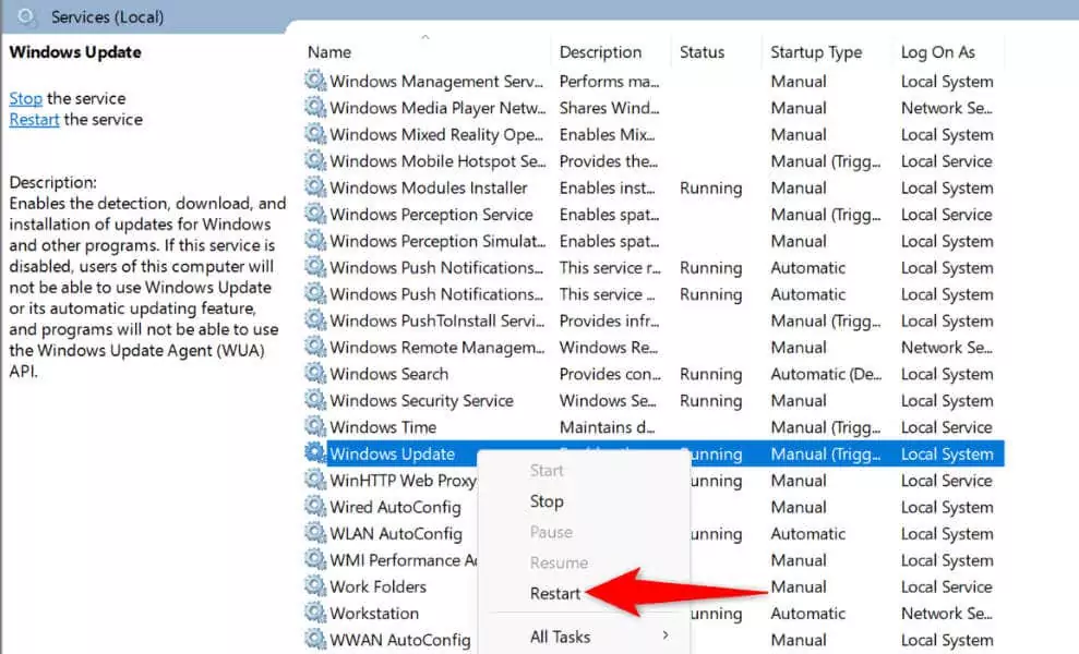 cách khắc phục-tải xuống-lỗi-0x80248007-on-windows-11-5-nén - Help Desk Geek Cách khắc phục “Lỗi tải xuống – 0x80248007” trên Windows 11 hình 5
