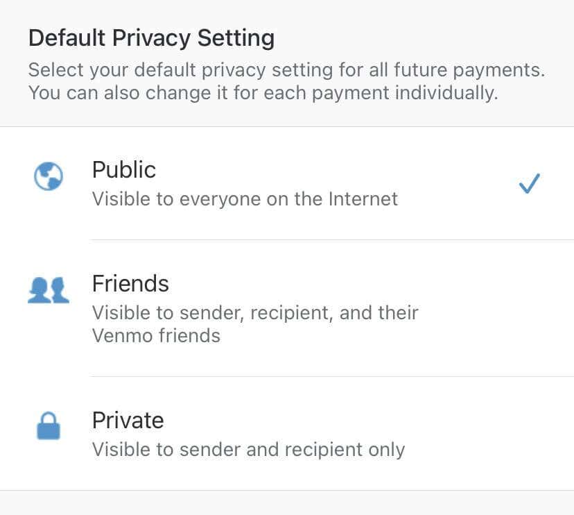 cách làm-venmo-private-5-nén - Mẹo công nghệ trực tuyến Cách đặt mặc định Venmo Settings tới Hình ảnh riêng tư 4