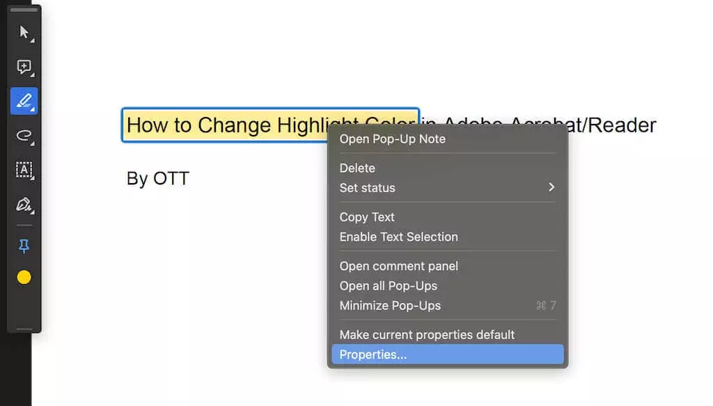 cách thay đổi-tô sáng-màu-in-adobe-acrobatreader-4-nén - Mẹo kỹ thuật trực tuyến Cách thay đổi màu tô sáng trong Adobe Acrobat Reader hình 3