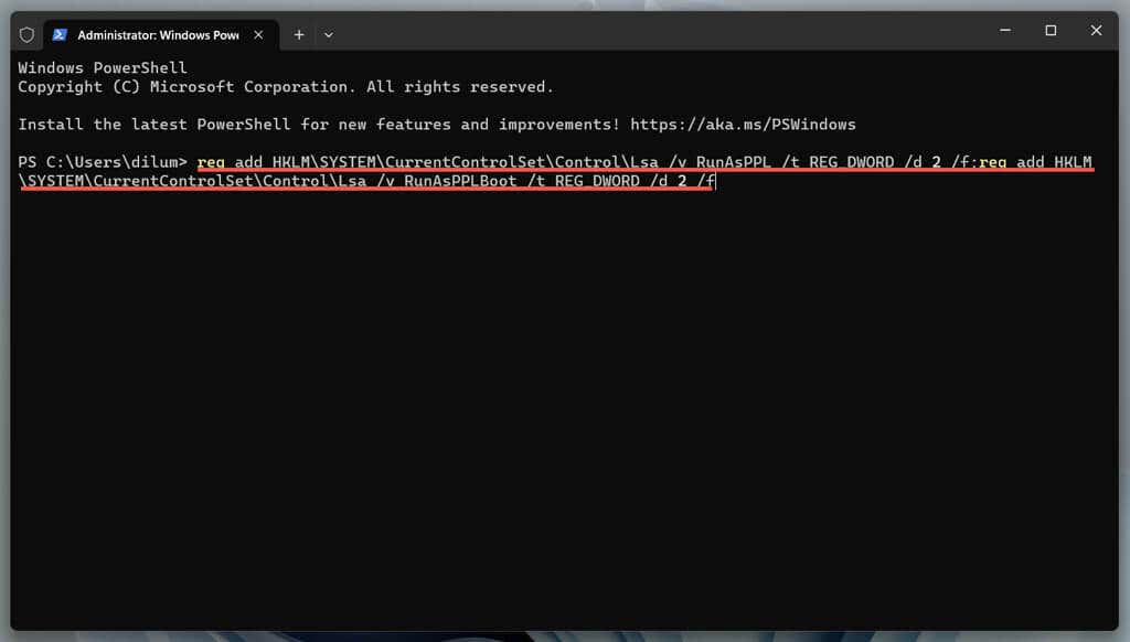cách loại bỏ-local-security-authority-protection-is-off-in-windows-11-20-nén - Help Desk Geek Cách loại bỏ “Bảo vệ của Cơ quan An ninh Địa phương là Off” trong Windows 11 hình ảnh 20