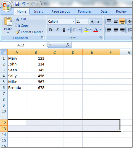 2 cách sử dụng hàm Transpose của Excel 2 Chọn khu vực để chuyển đổi dữ liệu