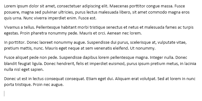 Tạo văn bản ngẫu nhiên hoặc văn bản Lorem Ipsum trong ảnh MS Word 5