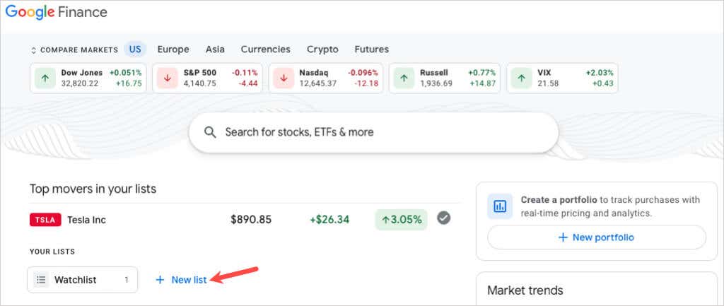 cách thiết lập-một-cổ phiếu-danh sách theo dõi-trên-google-finance-7-nén - Mẹo kỹ thuật trực tuyến Tạo Danh sách theo dõi tùy chỉnh trên hình ảnh Google Finance