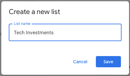 cách thiết lập-một-cổ phiếu-danh sách theo dõi-trên-google-finance-8-nén - Mẹo kỹ thuật trực tuyến Tạo Danh sách theo dõi tùy chỉnh trên Google Finance hình ảnh 2