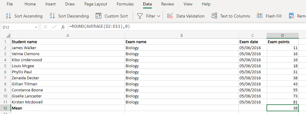 cách tạo một-chuông-đường cong-biểu đồ-trong-microsoft-excel-3-nén - Help Desk Geek Cách tạo biểu đồ đường cong hình chuông trong Microsoft Excel hình 3