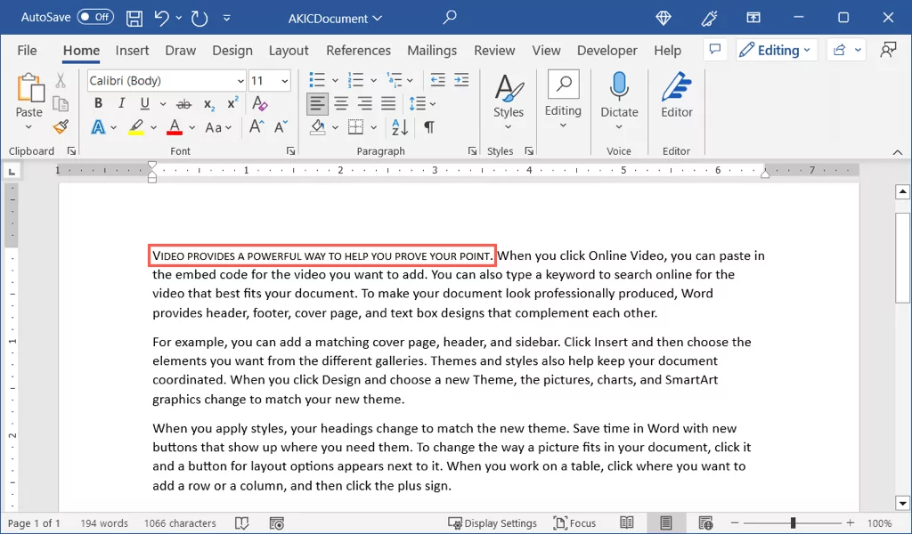 cách áp dụng-small-caps-in-microsoft-word-3-nén - Bộ phận trợ giúp Geek Cách viết hoa nhỏ trong Microsoft Word hình 4