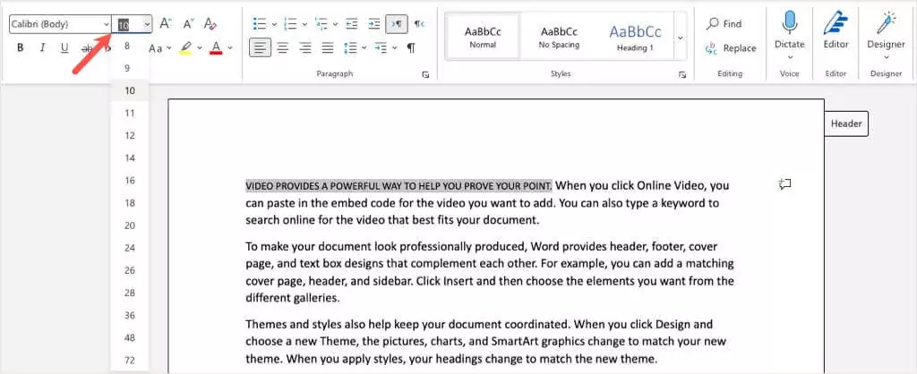 cách áp dụng-small-caps-in-microsoft-word-8-nén - Bộ phận trợ giúp Geek Cách viết hoa nhỏ trong Microsoft Word hình 9
