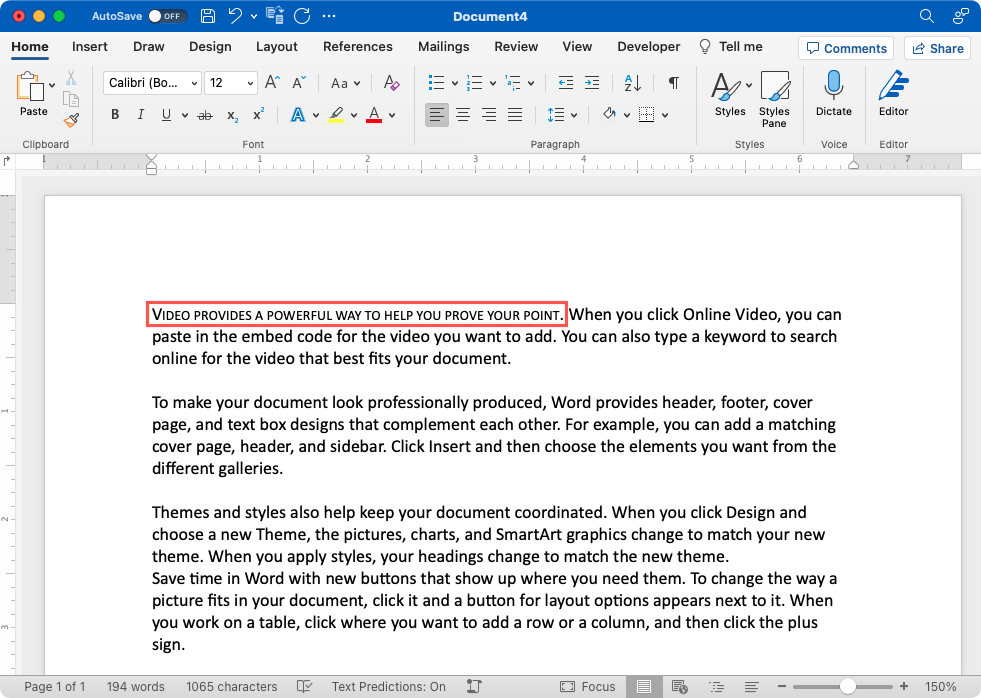 cách áp dụng-small-caps-in-microsoft-word-6-nén - Bộ phận trợ giúp Geek Cách viết hoa nhỏ trong Microsoft Word hình 7