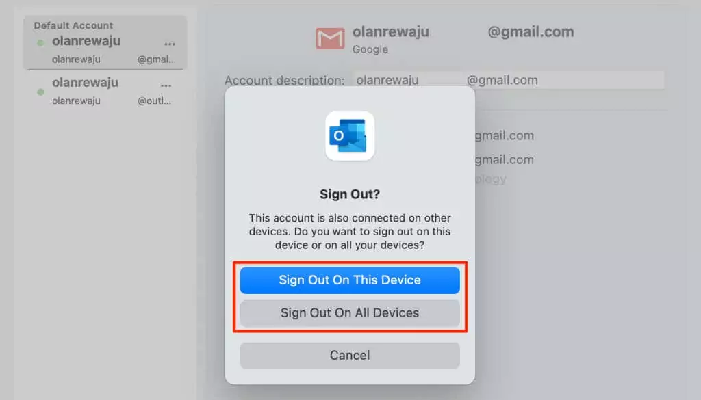 cách xóa hoặc xóa tài khoản email khỏi Outlook-11 được nén - Help Desk Geek Cách xóa hoặc xóa tài khoản email khỏi Outlook hình 11
