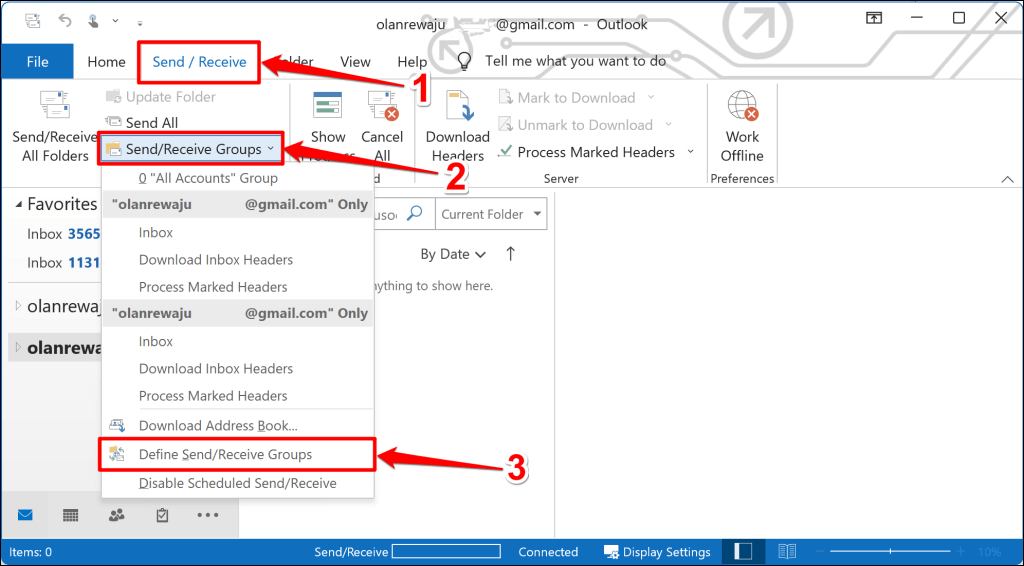 cách xóa hoặc xóa tài khoản email khỏi Outlook-21 được nén - Help Desk Geek Cách xóa hoặc xóa tài khoản email khỏi Outlook hình ảnh 21