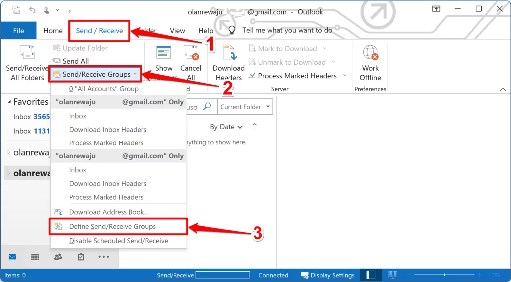 cách xóa hoặc xóa tài khoản email khỏi Outlook-21 được nén - Help Desk Geek Cách xóa hoặc xóa tài khoản email khỏi Outlook hình ảnh 21