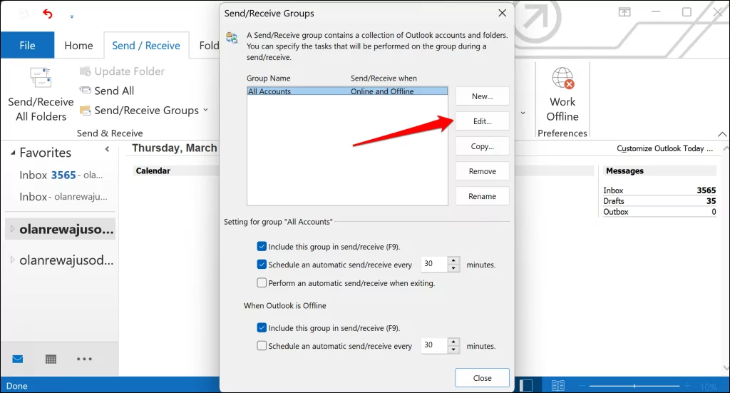 cách xóa hoặc xóa tài khoản email khỏi Outlook-22 được nén - Help Desk Geek Cách xóa hoặc xóa tài khoản email khỏi Outlook hình ảnh 22