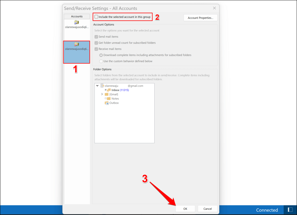cách xóa hoặc xóa tài khoản email khỏi Outlook-23 được nén - Help Desk Geek Cách xóa hoặc xóa tài khoản email khỏi Outlook hình ảnh 23