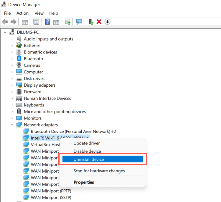 wi-fi-option-not-showing-up-in-windows-11-11-fixes-to-try-7-nén - Help Desk Geek Tùy chọn Wi-Fi không hiển thị trong Windows 11? 11 Cách Sửa Để Thử Hình 7