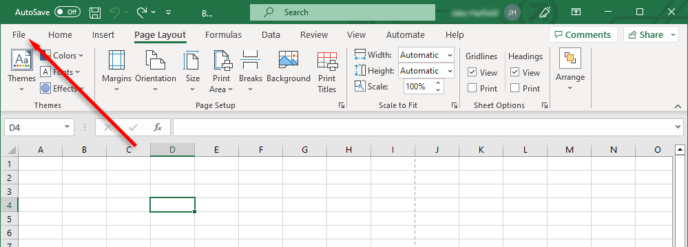 cách loại bỏ các dòng chấm trong Microsoft-Excel-4 được nén - Help Desk Geek Cách loại bỏ các đường chấm trong Microsoft Excel hình 4