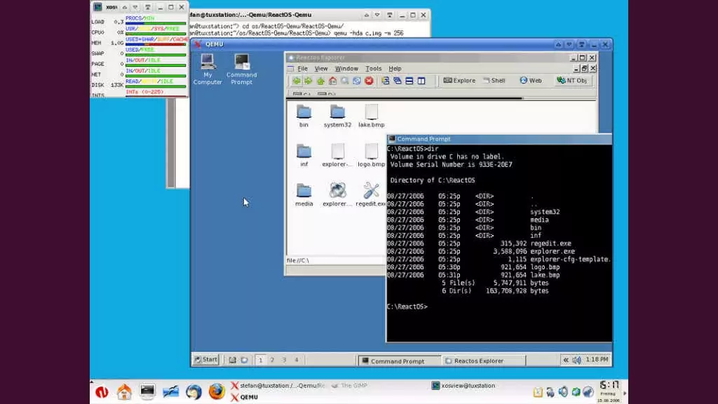6 trình giả lập linux tốt nhất cho windows 3 được nén - Help Desk Geek 6 Trình giả lập Linux tốt nhất cho Windows hình ảnh 3