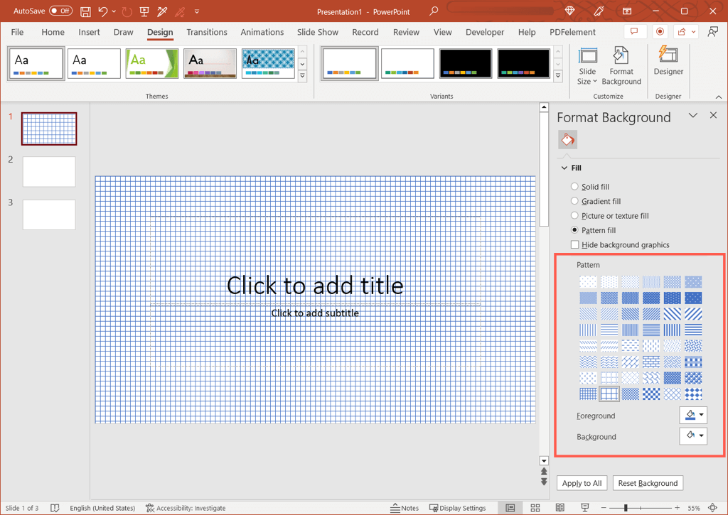 cách thay đổi nền trong Microsoft-powerpoint-3 được nén - Help Desk Geek Cách thay đổi nền trong Microsoft PowerPoint hình 3