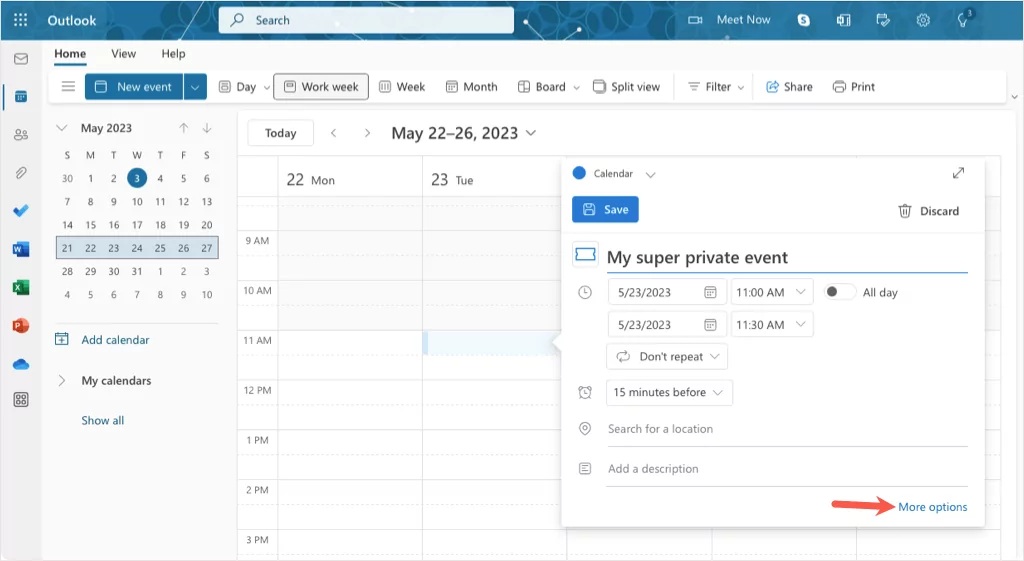 cách ẩn-lịch-chi tiết-trong-microsoft-outlook-6-nén - Help Desk Geek Cách ẩn chi tiết lịch trong Microsoft Outlook hình ảnh 7