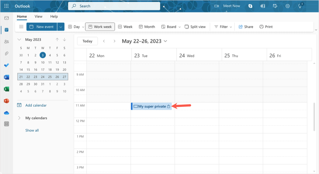 cách ẩn-lịch-chi tiết-trong-microsoft-outlook-8-nén - Help Desk Geek Cách ẩn chi tiết lịch trong Microsoft Outlook hình 9