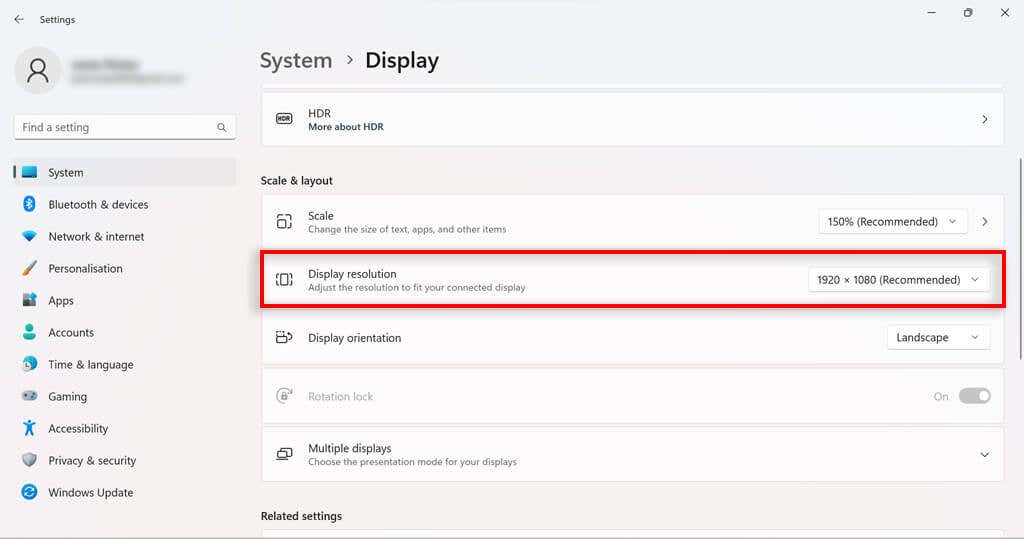 hdg-how-to-change-the-screen-độ phân giải-in-windows-11-3-nén - Help Desk Geek Cách thay đổi độ phân giải màn hình Windows 11 hình 3