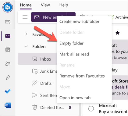 cách xóa-nhiều-email-in-microsoft-outlook-15-nén - Help Desk Geek Cách xóa nhiều email trong Microsoft Outlook hình 15