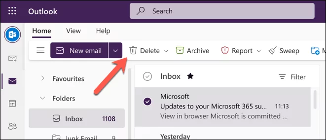 cách xóa-nhiều-email-in-microsoft-outlook-14-nén - Help Desk Geek Cách Xóa Nhiều Email Trong Microsoft Outlook Hình 14