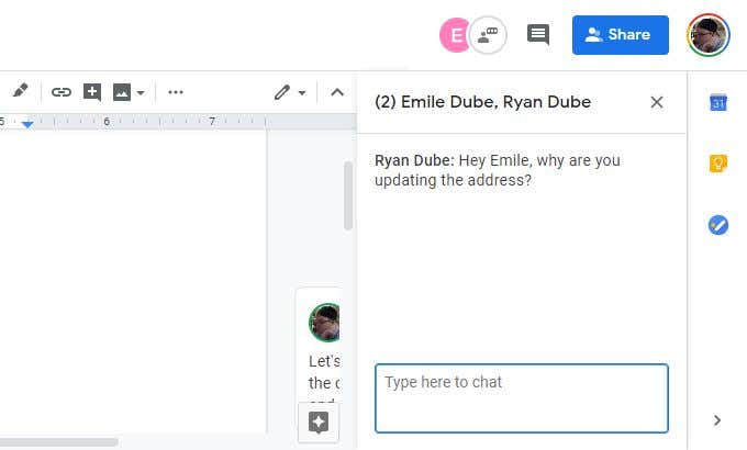 google-docs-general-comments - Bộ phận trợ giúp Geek Cách Trò chuyện trên Google Tài liệu giúp bạn cộng tác trên Tài liệu hình ảnh 4