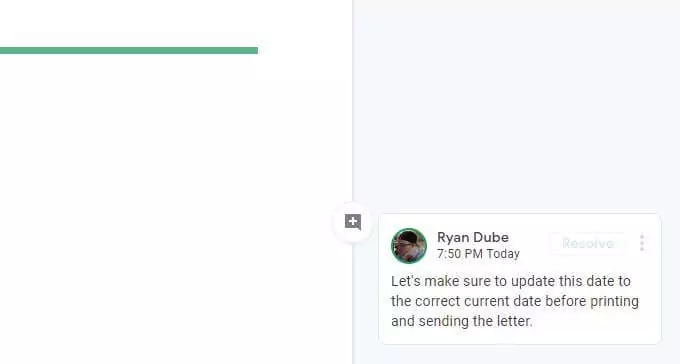 viết-a-comment2 - Help Desk Geek Cách Google Docs Chat giúp bạn cộng tác trên Documents hình 9