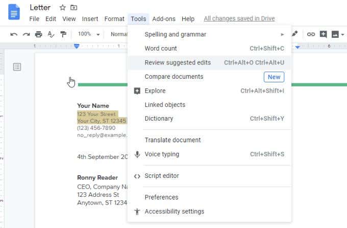 đánh giá-thay đổi - Help Desk Geek Cách Google Docs Chat giúp bạn cộng tác trên Documents hình 14
