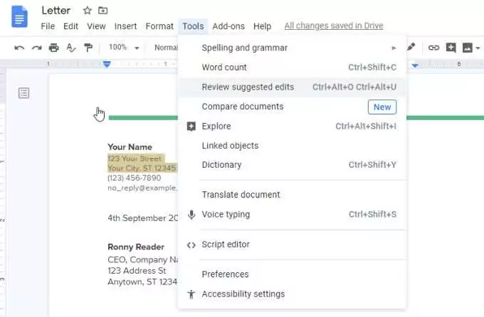 đánh giá-thay đổi - Help Desk Geek Cách Google Docs Chat giúp bạn cộng tác trên Documents hình 14