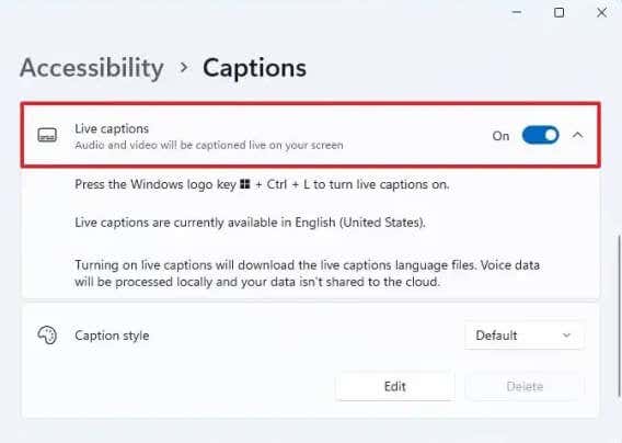 cách bật và tắt trực tiếp chú thích trong windows-4 được nén - Help Desk Geek Cách kích hoạt và bật Off Chú thích trực tiếp trong Windows image 4