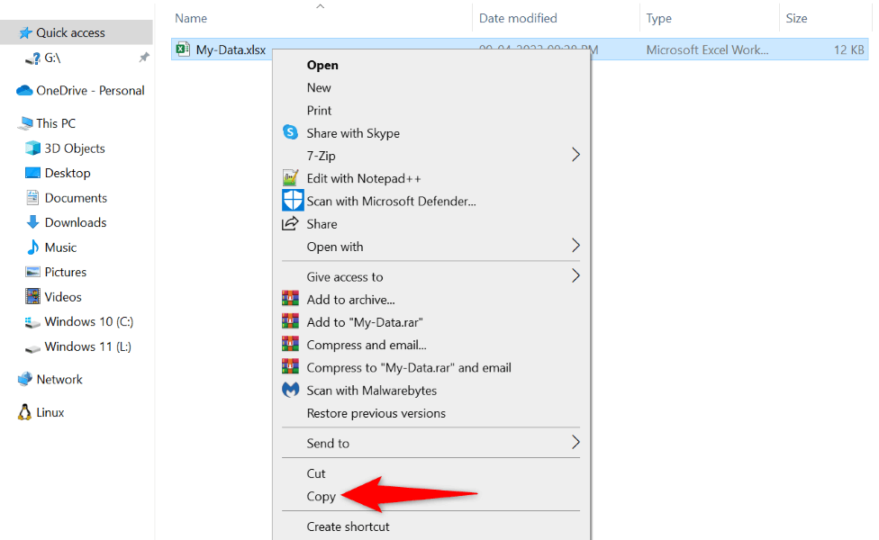 Cách tạo bản sao của hình ảnh bảng tính hoặc sổ làm việc Excel 5
