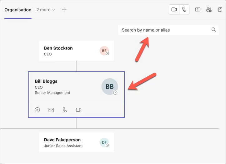 cách thiết lập và sử dụng-microsoft-teams-tổ chức-biểu đồ-10-nén - Bộ phận trợ giúp Geek Cách thiết lập và sử dụng Sơ đồ tổ chức Microsoft Teams hình 10