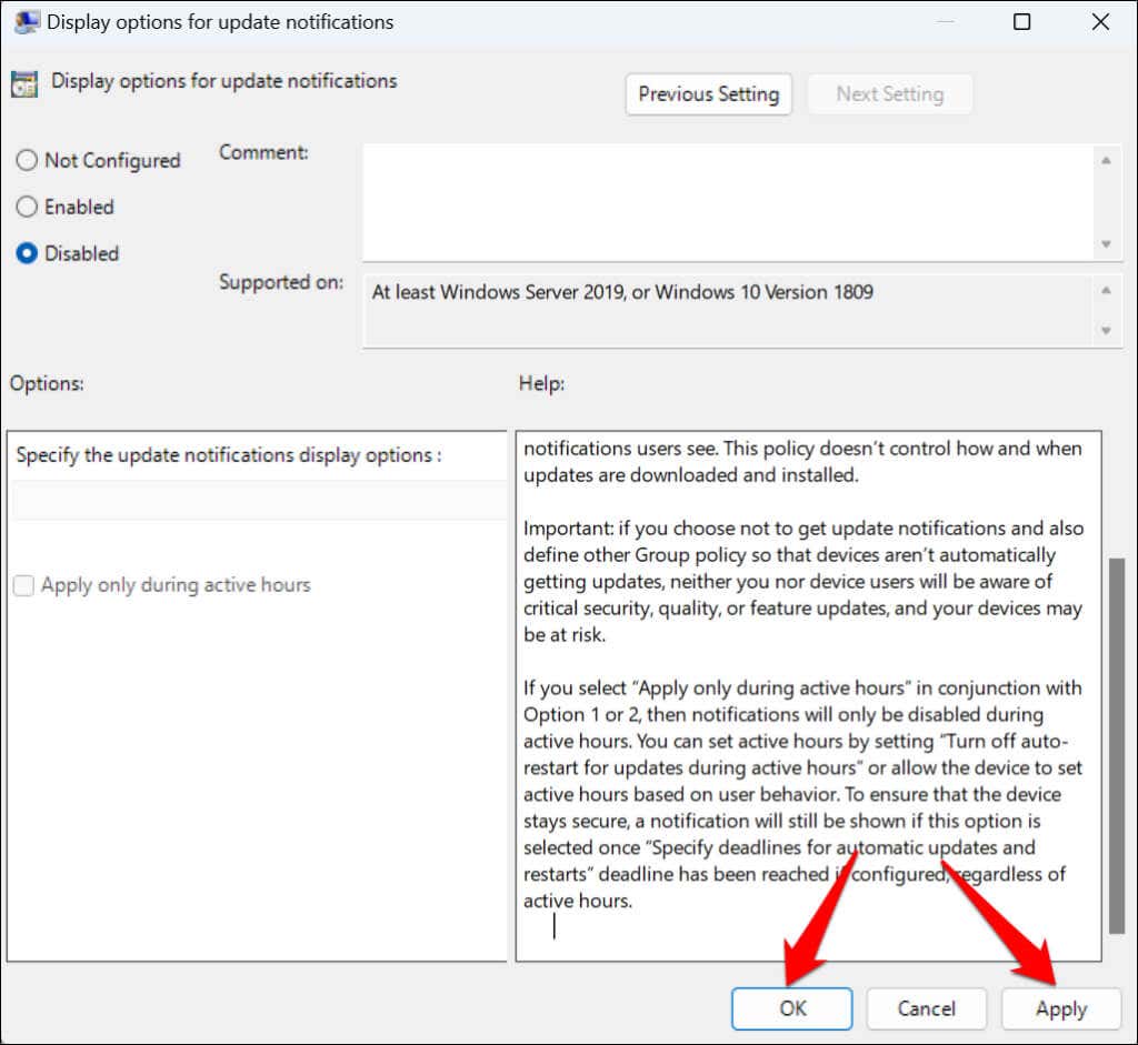 cách dừng-windows-update-notifications-7-nén - Help Desk Geek Cách dừng thông báo cập nhật Windows hình 7