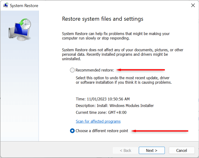 hdg-how-to-enable-and-use-system-restore-in-windows-11-10-nén - Help Desk Geek Cách kích hoạt và sử dụng System Restore trong Windows 11 ảnh 10